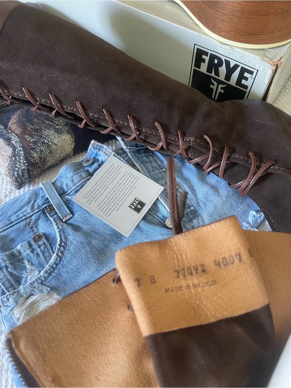 FRYE | Fiona Lace Up Boots - Picture 8 of 8
